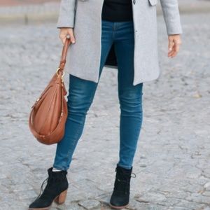 TOPSHOP Jamie High Waisted Crop Skinny Jeans  28